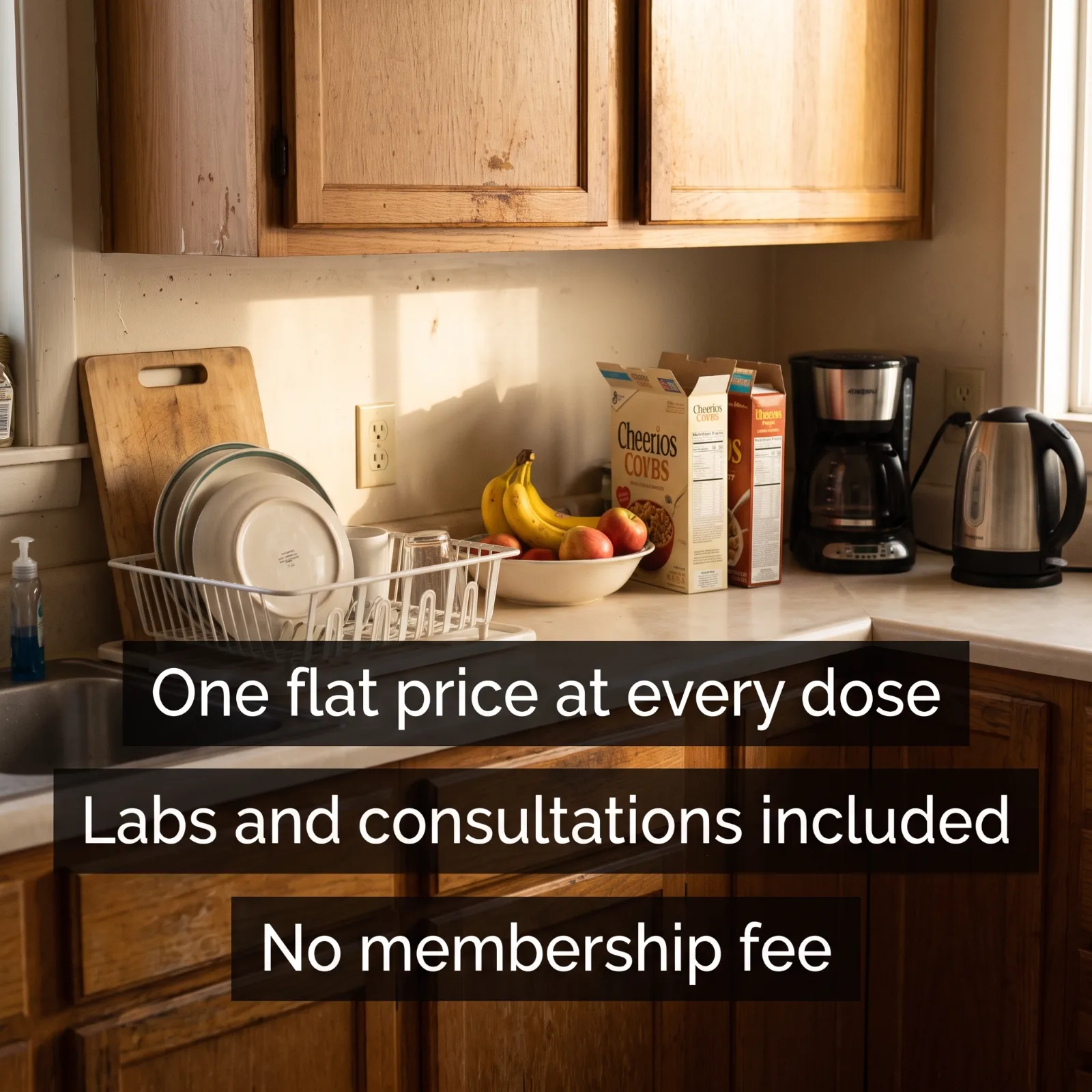 Labs and consultations included