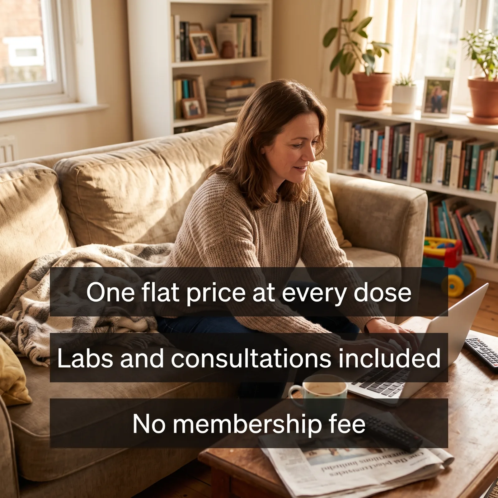 One flat price at every dose